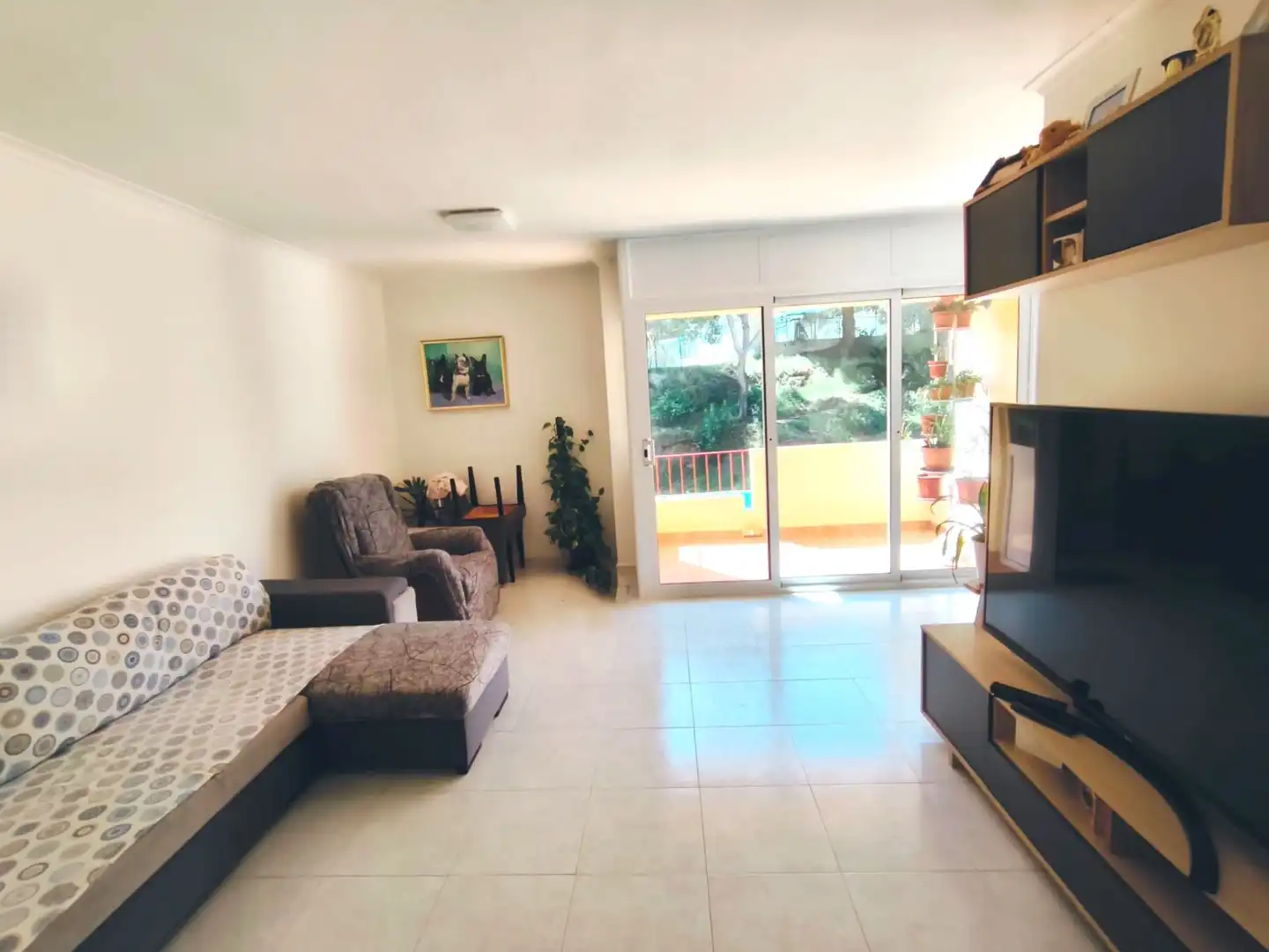 Sala de estar de Piso en venta en Canet de Mar con Terraza