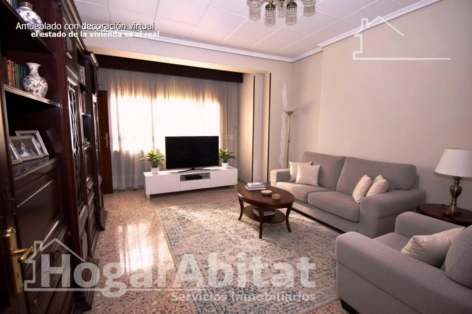 Sala d'estar de Pis en venda en Catarroja amb Terrassa