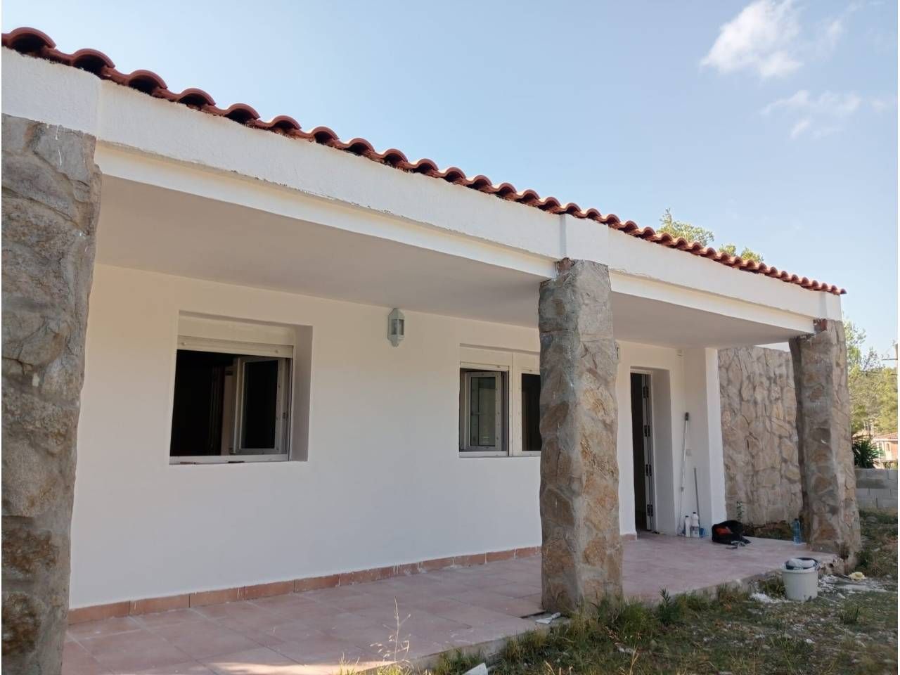 Exterior view of House or chalet for sale in Canyelles  with Swimming Pool