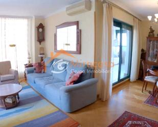 Living room of Attic for sale in  Madrid Capital  with Air Conditioner and Terrace