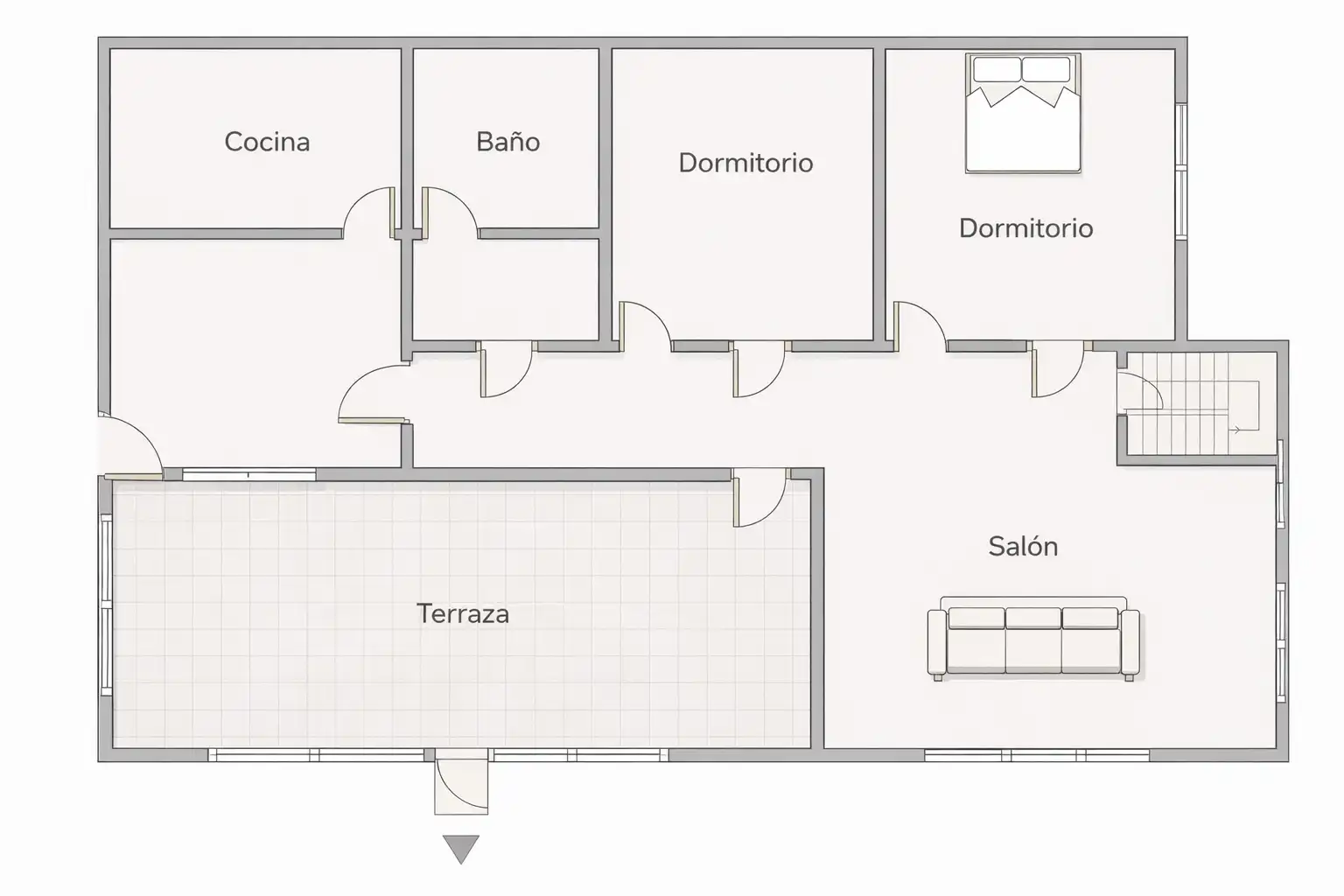 Chalet con jardín en venta en A Malata - Catabois - Ciudad Jardín, imagen 36
