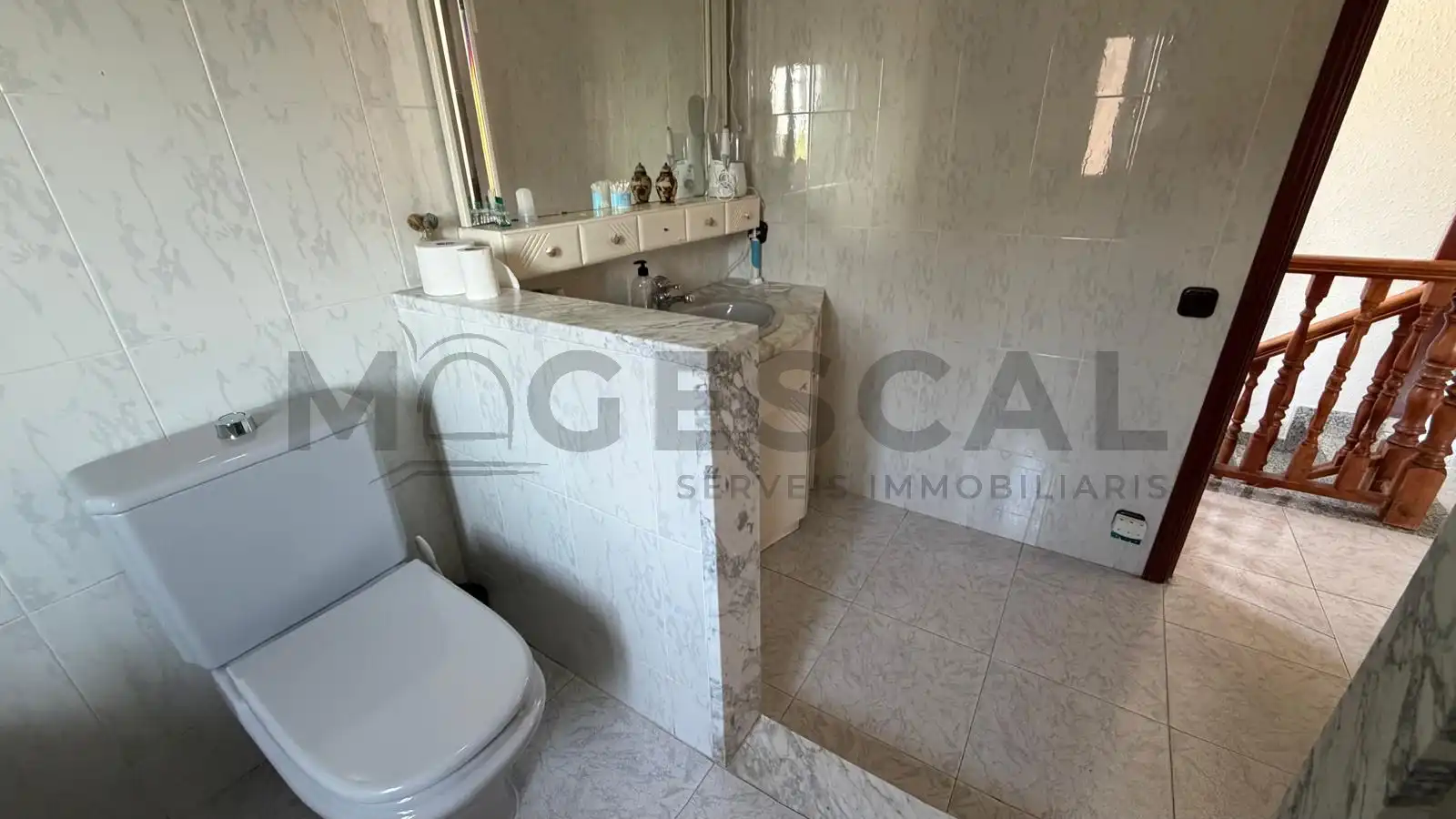 Badezimmer von Wohnung zum Verkauf in Caldes de Montbui mit Heizung, Terrasse und Abstellraum