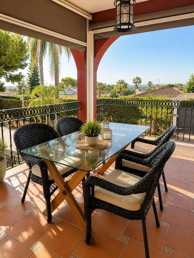 Terraza de Casa o chalet en venta en Picassent con Piscina comunitaria