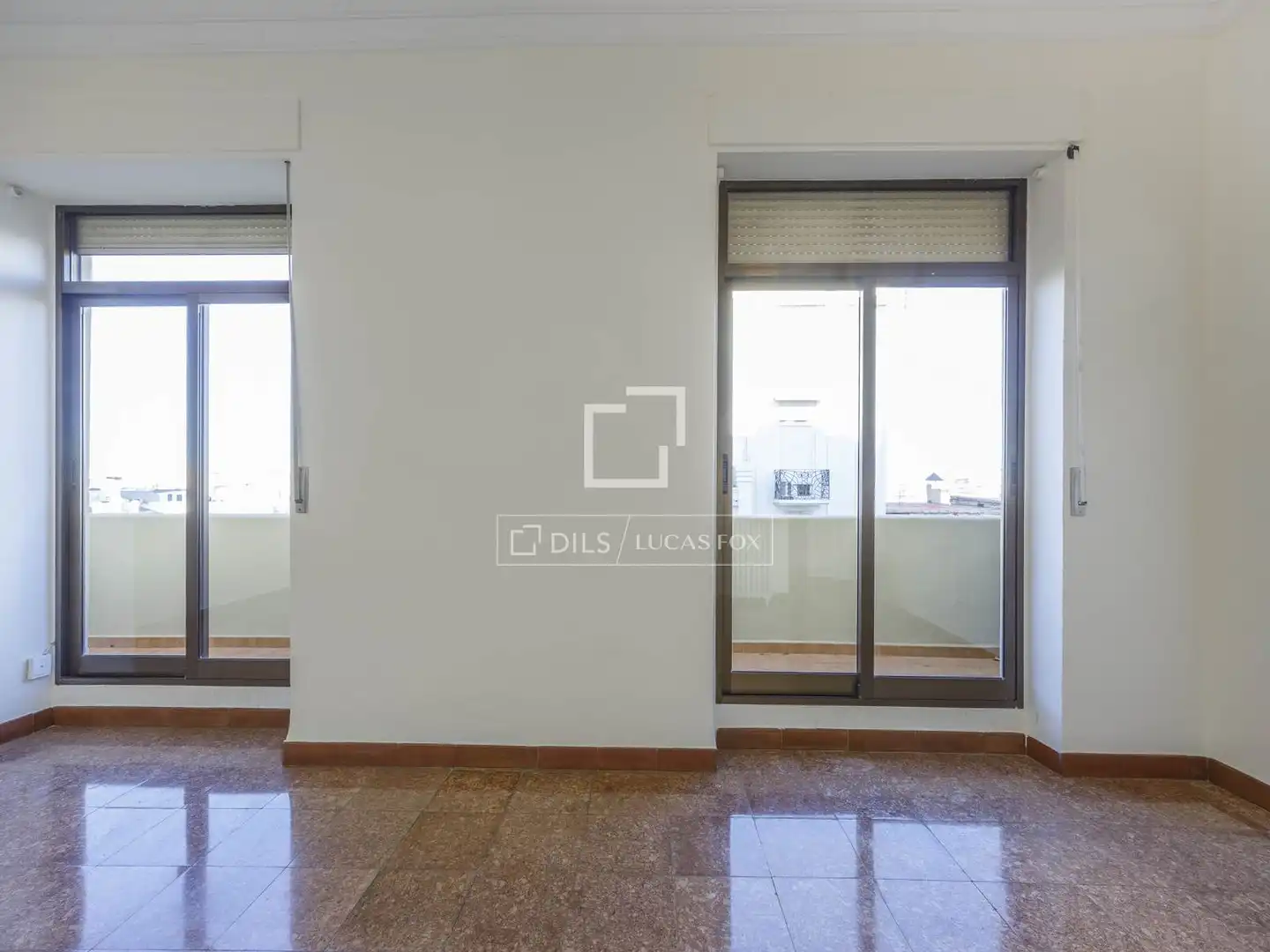 Balcony of Flat for rent in Valencia  with Air Conditioner, Heating and Balcony