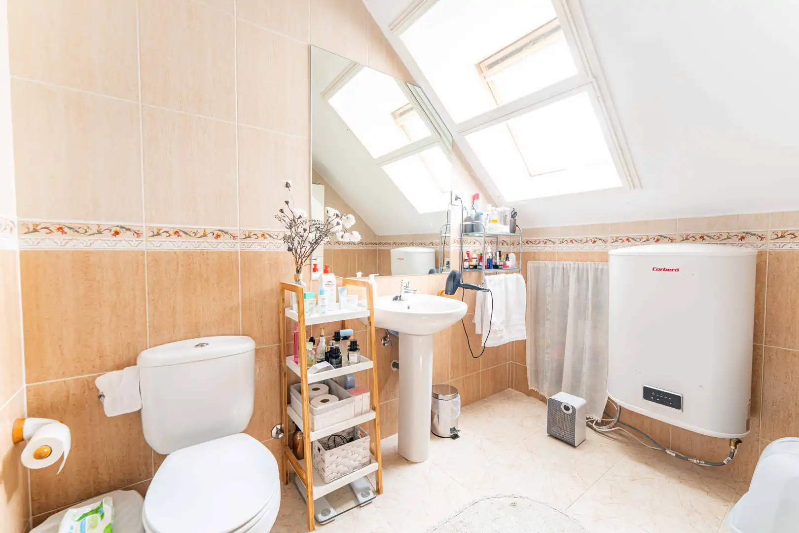 Baño de Casa adosada en venta en Torrelodones con Balcón