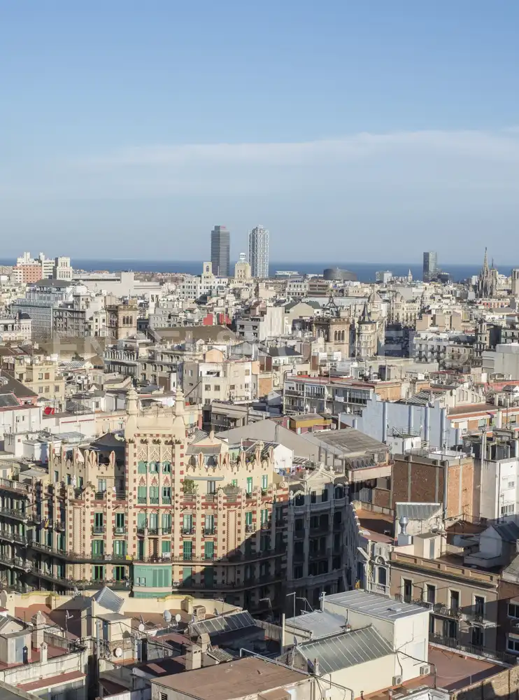 Vista exterior de Garaje en venta en Esplugues de Llobregat