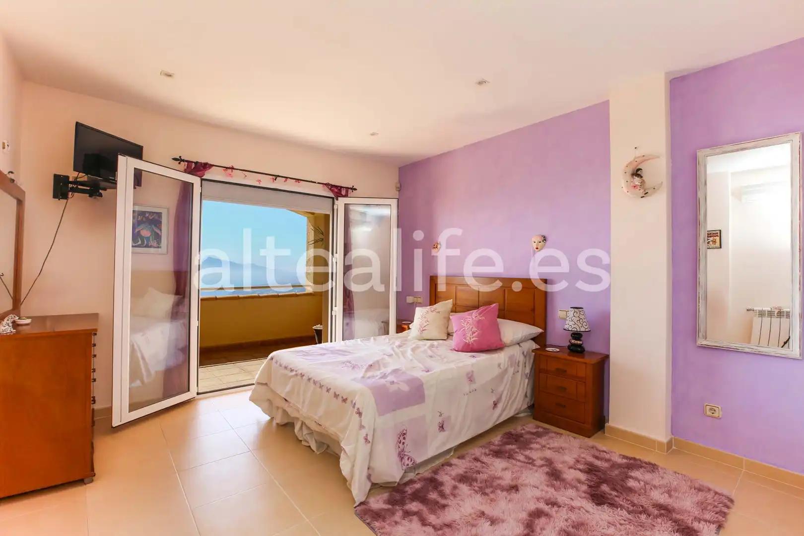Habitación de Casa o chalet en venta en Altea con Aire acondicionado, Calefacción y Jardín privado