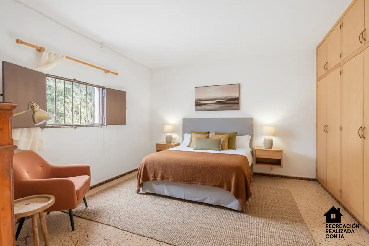 Schlafzimmer von Country house zum Verkauf in Tejeda mit Privatgarten und Terrasse