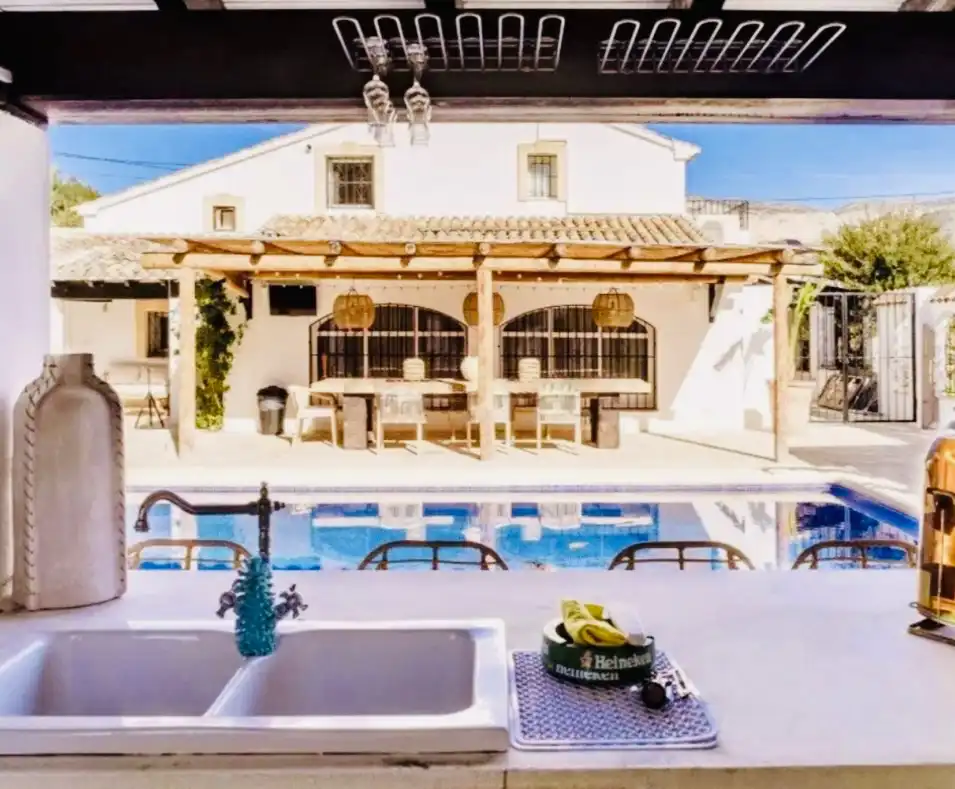 Exterior view of Houses for sale in Dénia  with Air Conditioner, Heating and Private garden