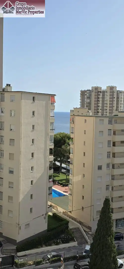 Exterior view of Flat for sale in Benidorm  with Furnished and Community pool