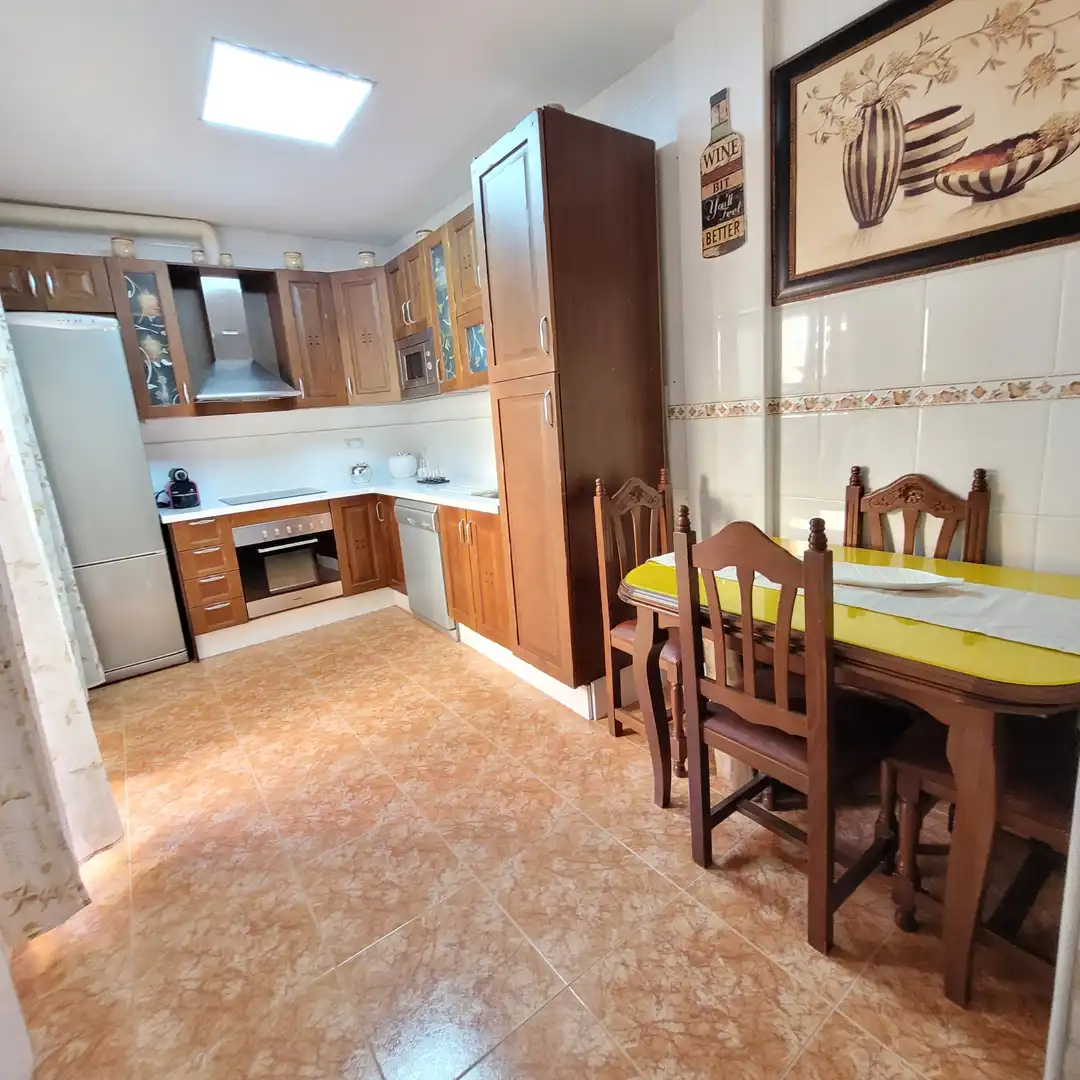 Kitchen of Houses for sale in Roquetas de Mar  with Air Conditioner, Terrace and Storage room