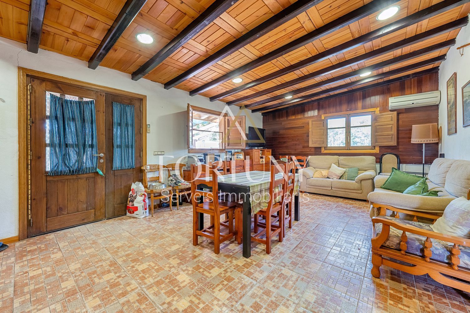 Vista exterior de Casa o chalet en venta en Riudoms con Aire acondicionado, Trastero y Piscina