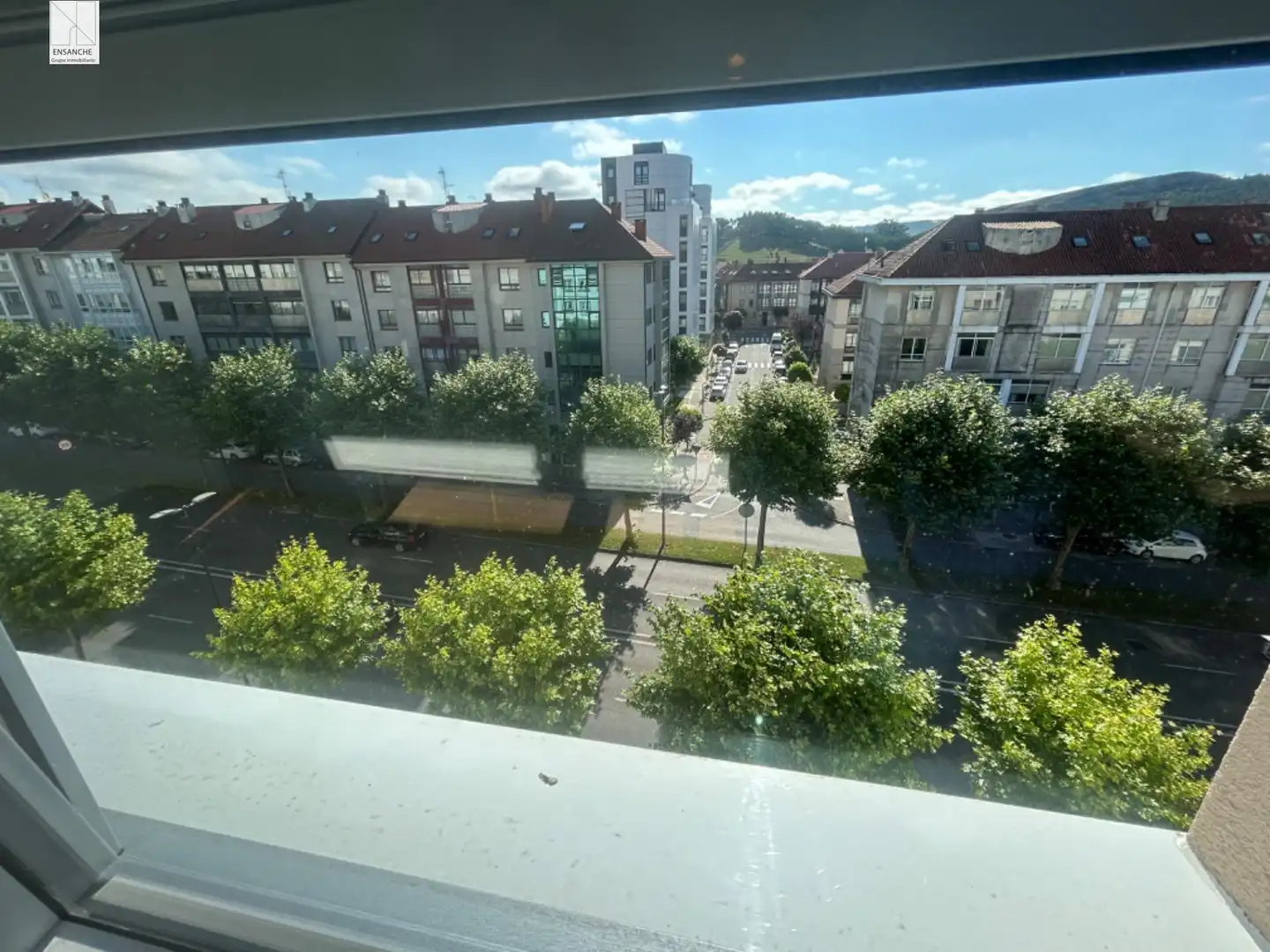 Vista exterior de Pis de lloguer en Santiago de Compostela  amb Calefacció i Moblat