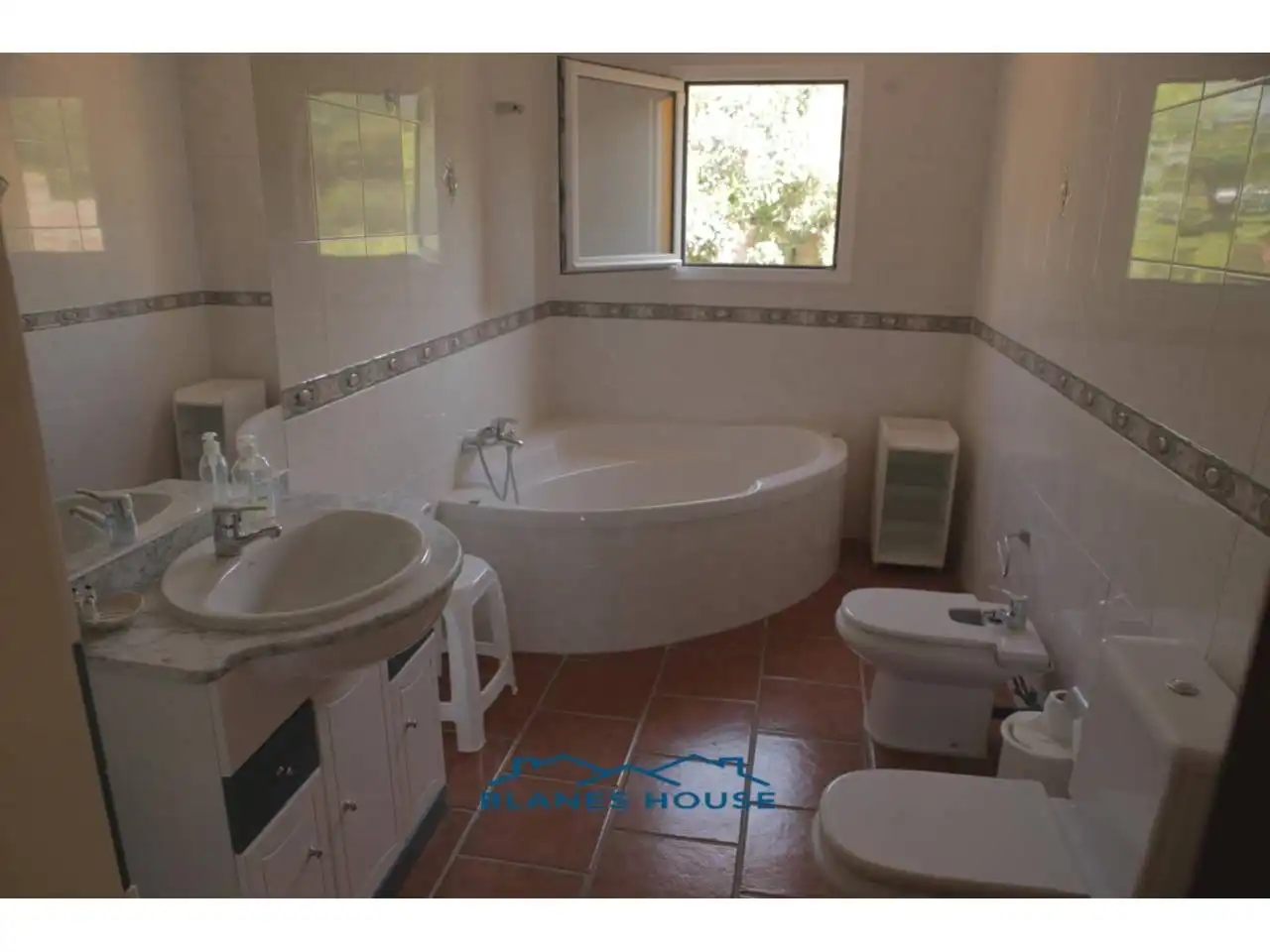 Bany de Casa o xalet en venda en Lloret de Mar amb Calefacció, Jardí privat i Terrassa