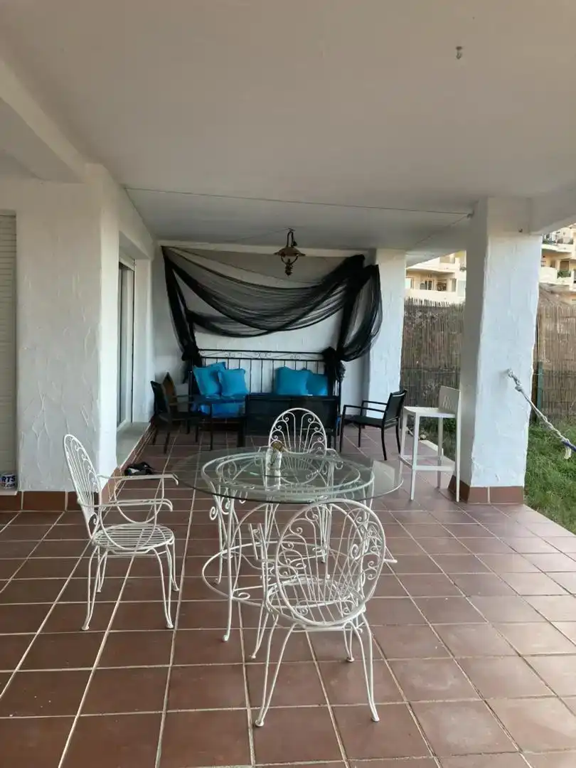 Terrasse von Wohnung zur untervermieten in Manilva