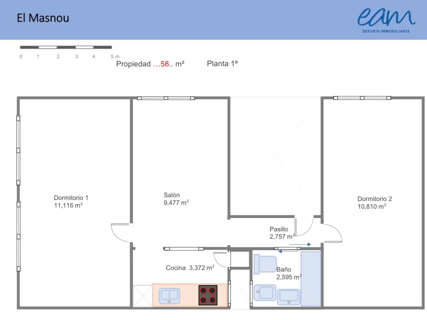 Flat for sale in El Masnou  with Air Conditioner, Storage room and Oven