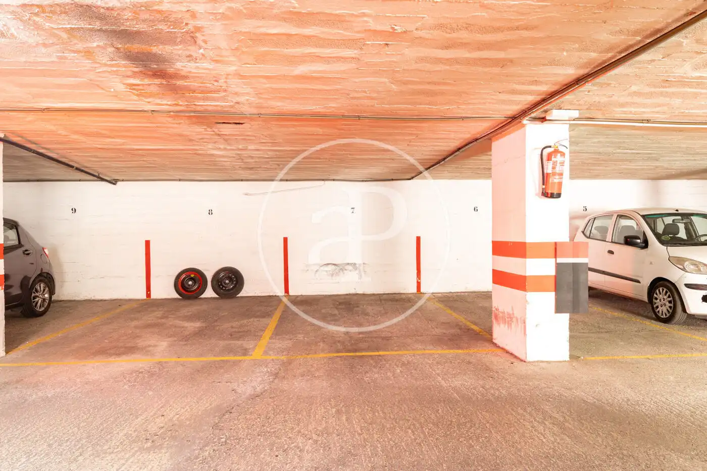 Parking of Flat for rent in  Palma de Mallorca  with Air Conditioner, Heating and Terrace