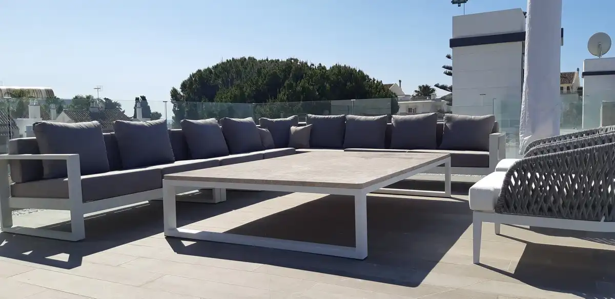 Terraza de Casa o chalet en venta en Marbella con Aire acondicionado, Jardín privado y Terraza