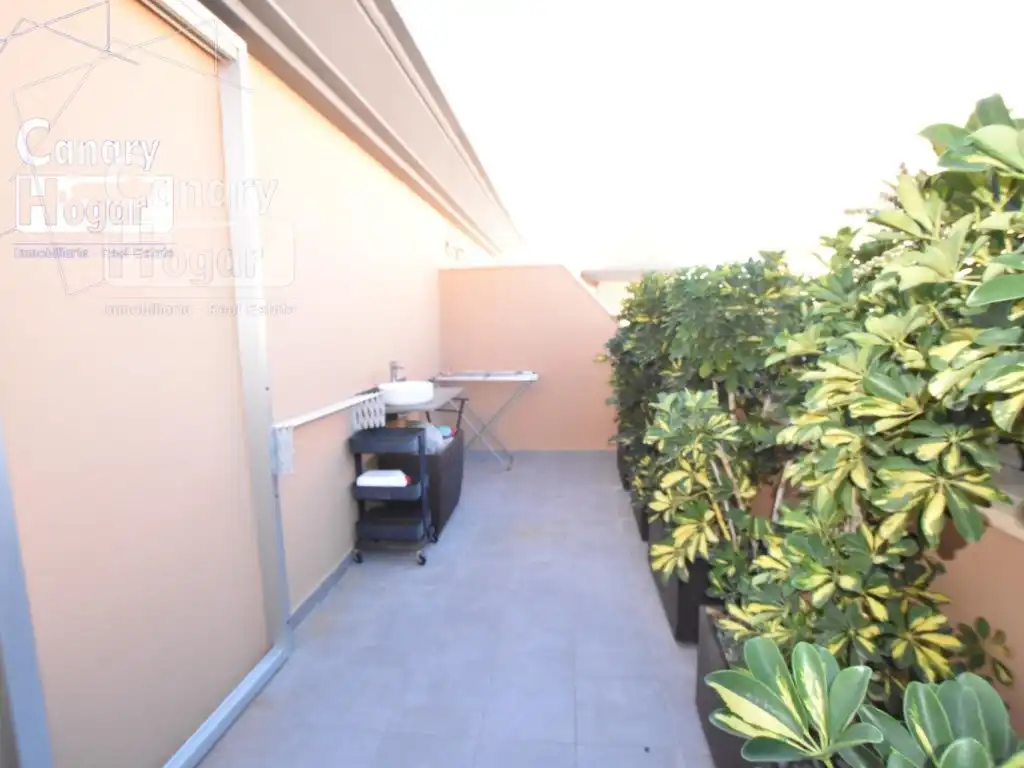 Terrasse von Dachboden zum Verkauf in San Miguel de Abona mit Klimaanlage, Heizung und Gemeinschaftspool
