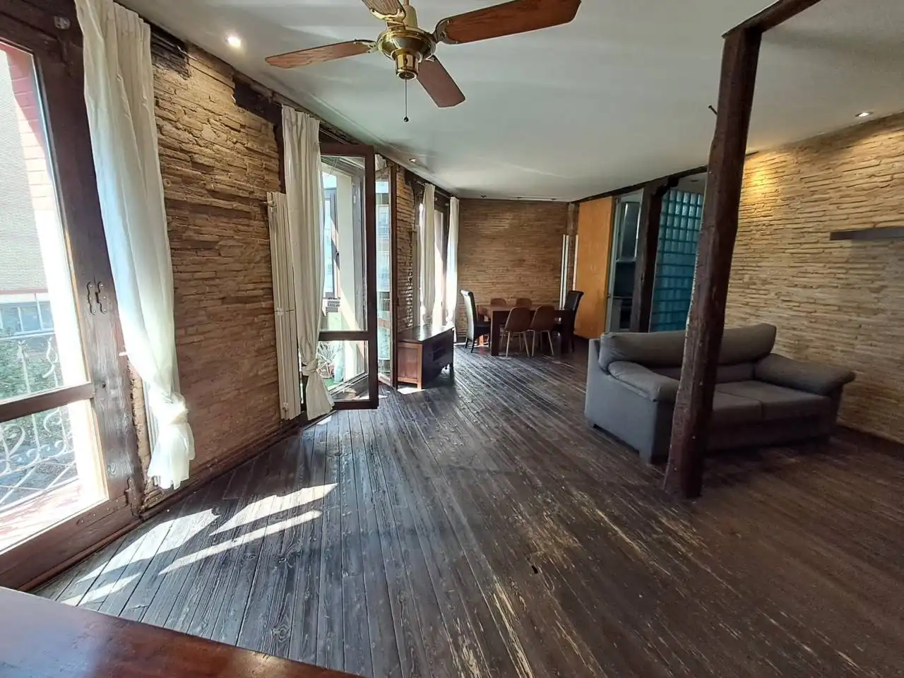 Esszimmer von Wohnung zum Verkauf in  Logroño mit Heizung und Balkon