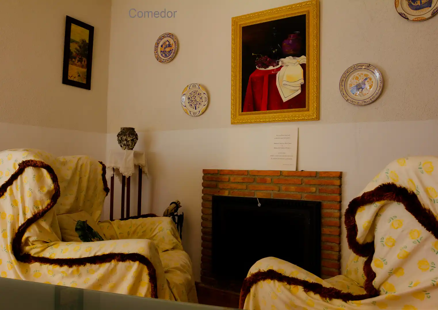 Sala d'estar de Casa o xalet en venda en Cuevas del Campo amb Moblat, Forn i TV