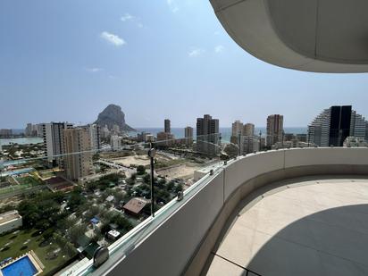 Exterior view of Apartment for sale in Calpe / Calp  with Air Conditioner and Terrace