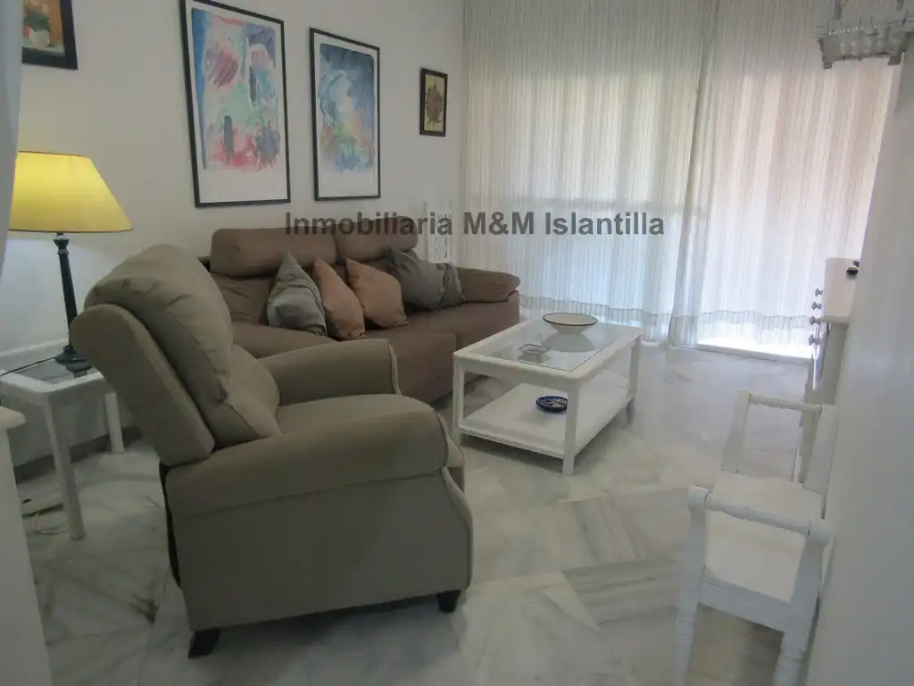 Living room of Apartments for sale in Islantilla  with Air Conditioner, Private garden and Terrace