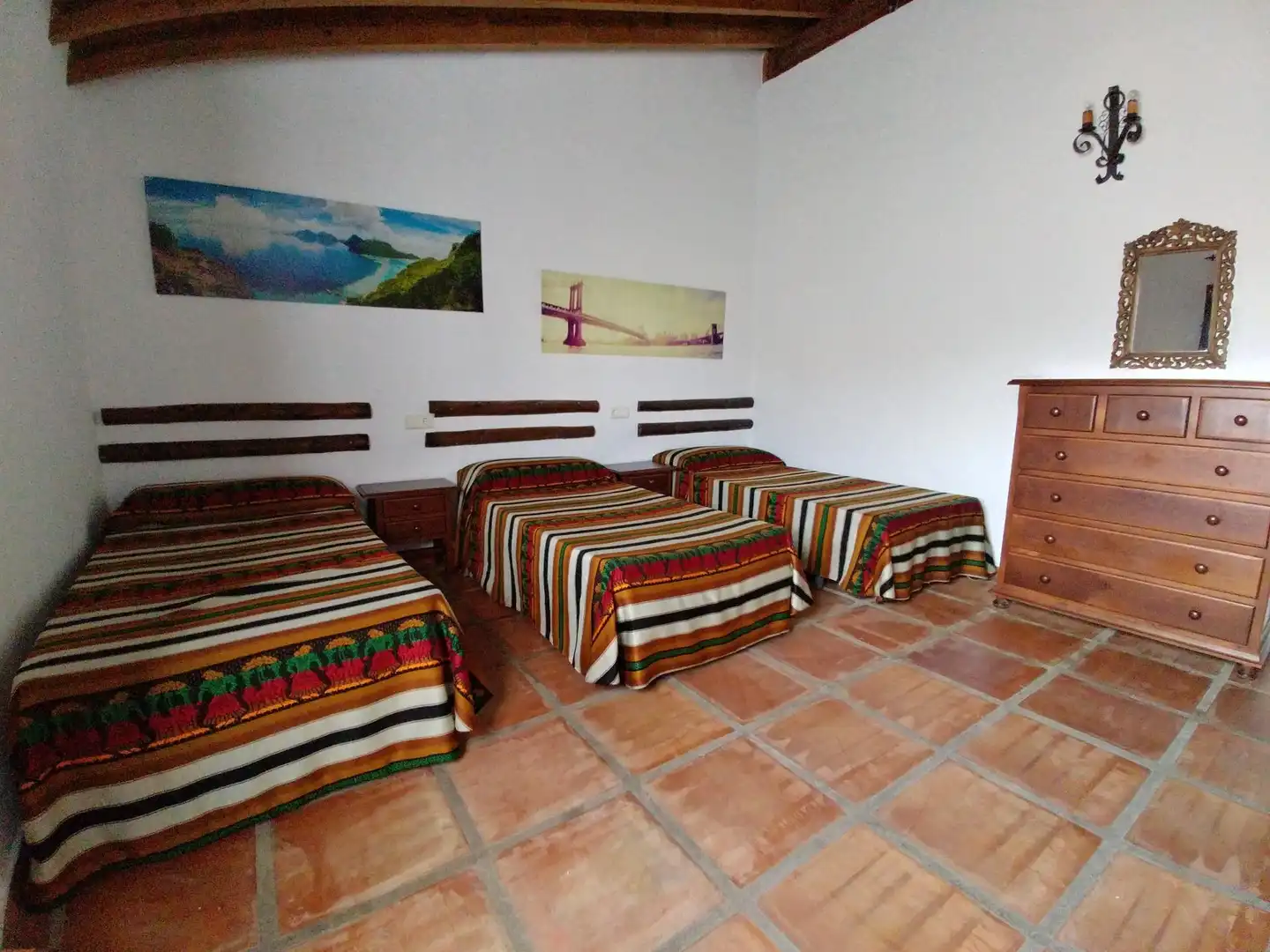 Habitación de Finca rústica en venta en Almogía con Aire acondicionado, Terraza y Piscina