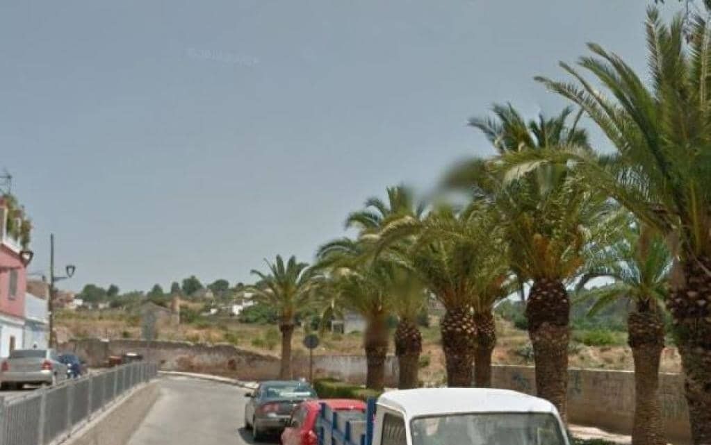 Exterior view of Single-family semi-detached for sale in Alzira  with Alarm