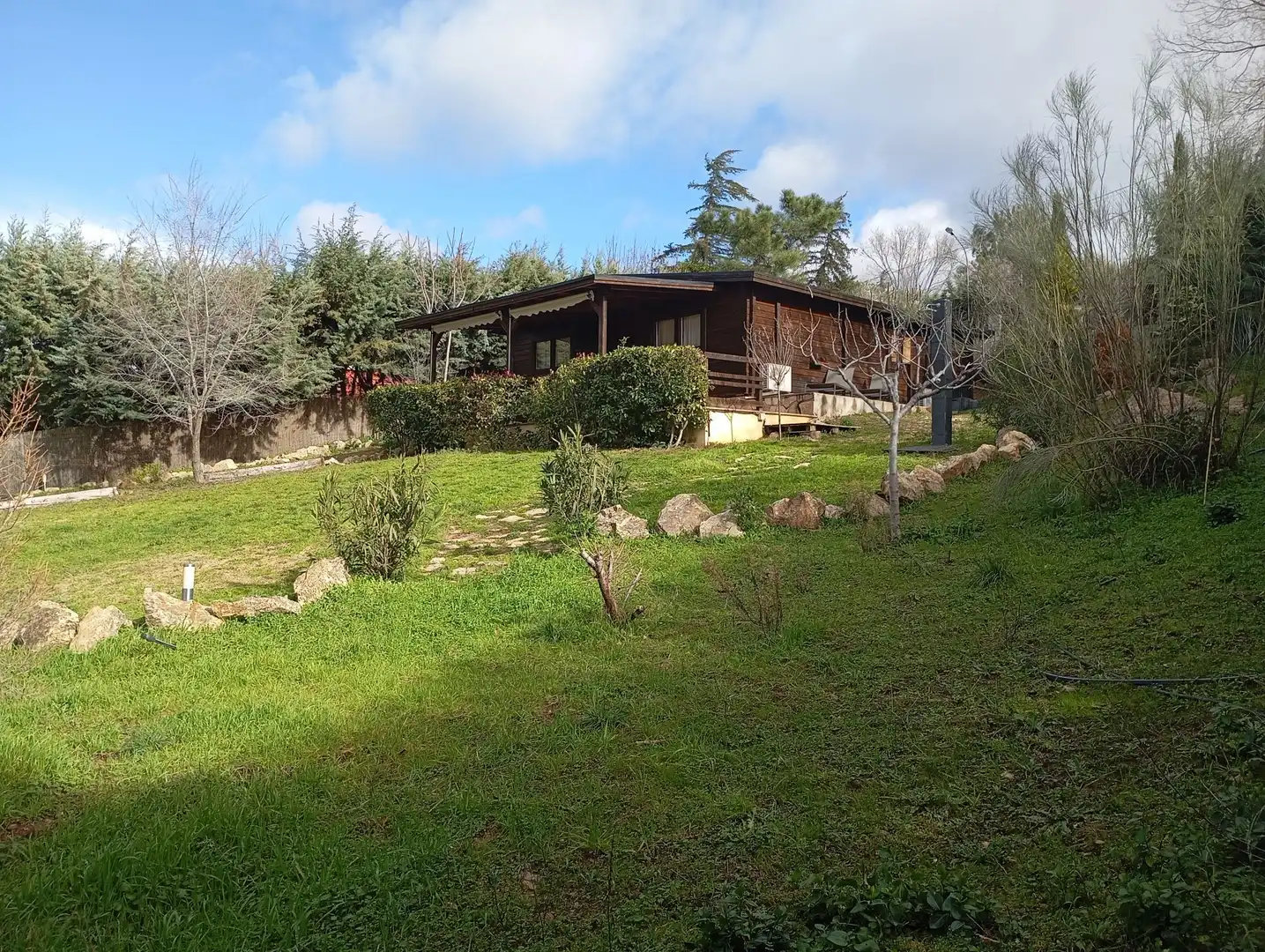Jardí de Casa o xalet en venda en Robledo de Chavela amb Aire condicionat, Calefacció i Jardí privat
