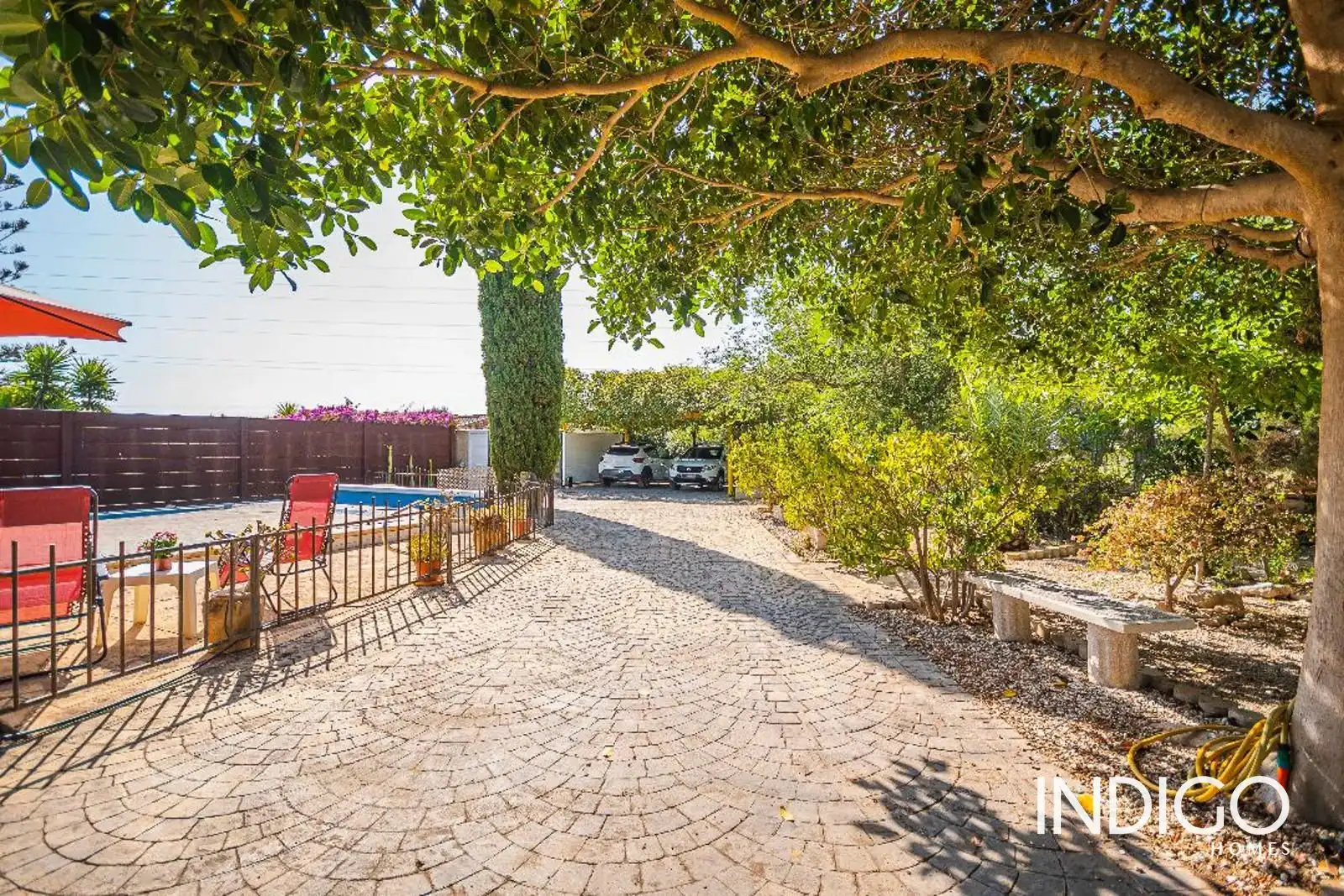 Garden of Houses for sale in San Vicente del Raspeig / Sant Vicent del Raspeig  with Air Conditioner, Heating and Terrace
