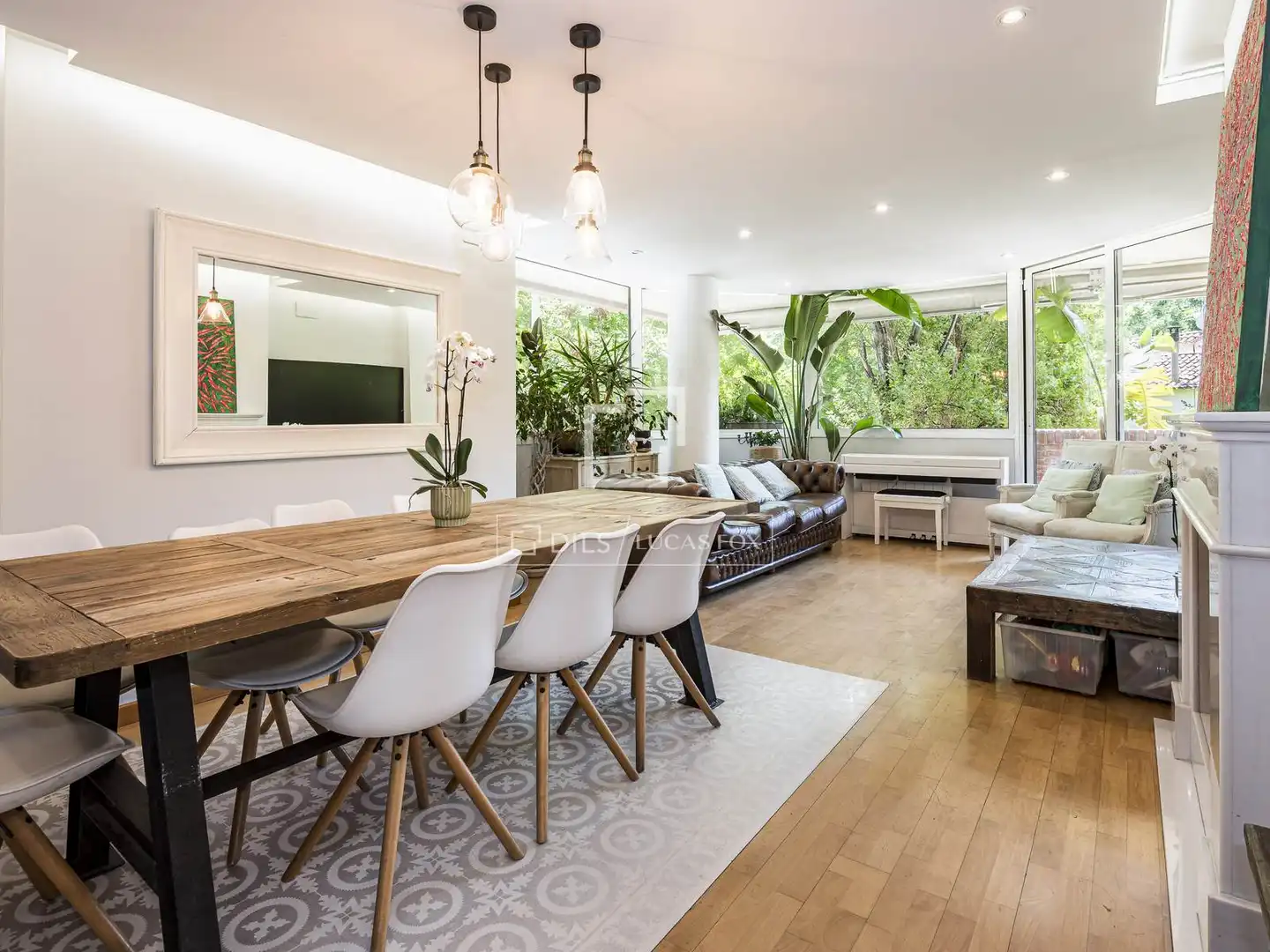 Comedor de Piso en venta en Sant Cugat del Vallès con Aire acondicionado, Calefacción y Terraza