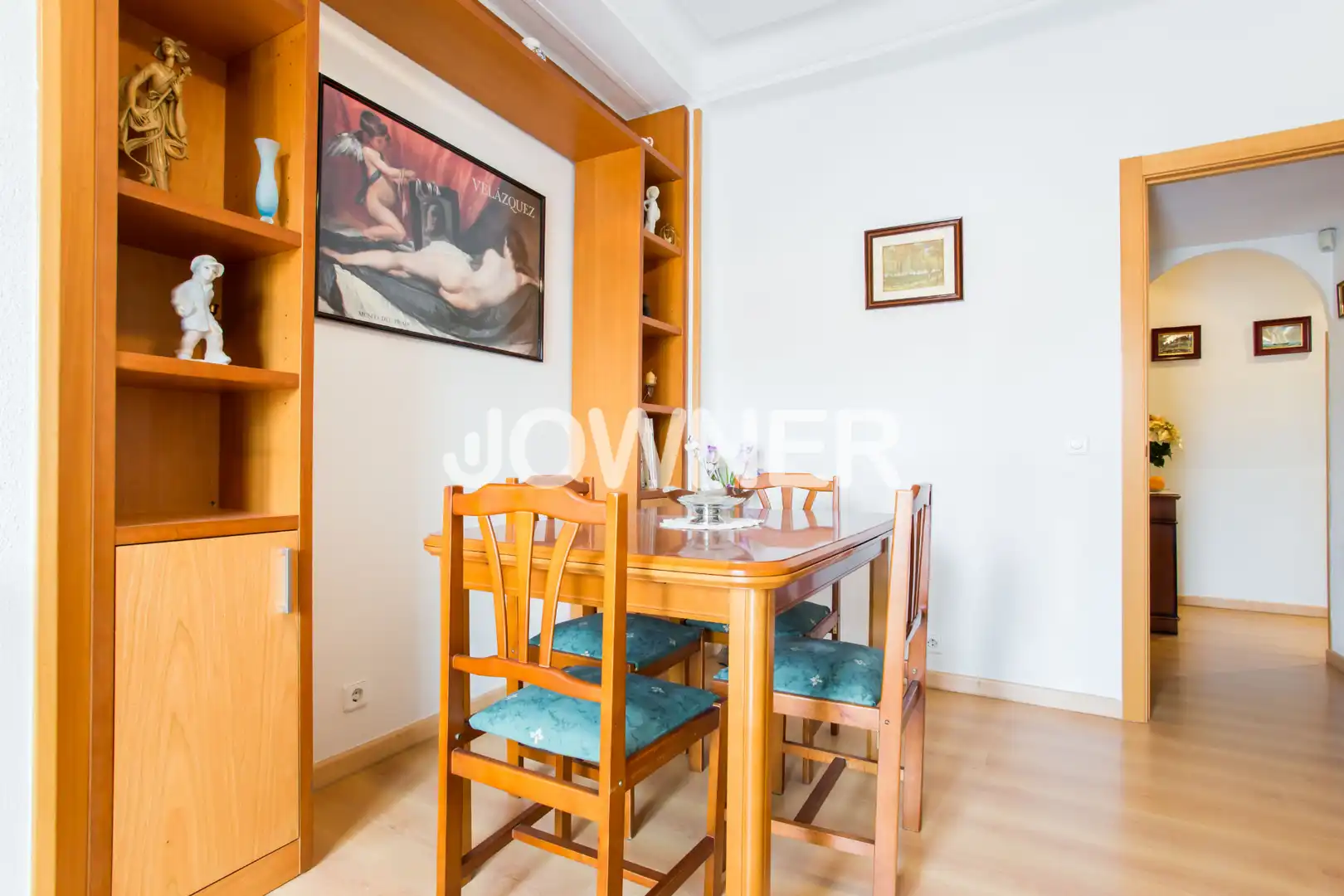 Dining room of Flat for rent in Madrid  with Air Conditioner, Heating and Terrace
