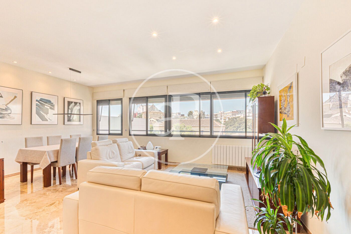 Sala d'estar de Pis en venda en  Valencia Capital amb Aire condicionat, Calefacció i Traster