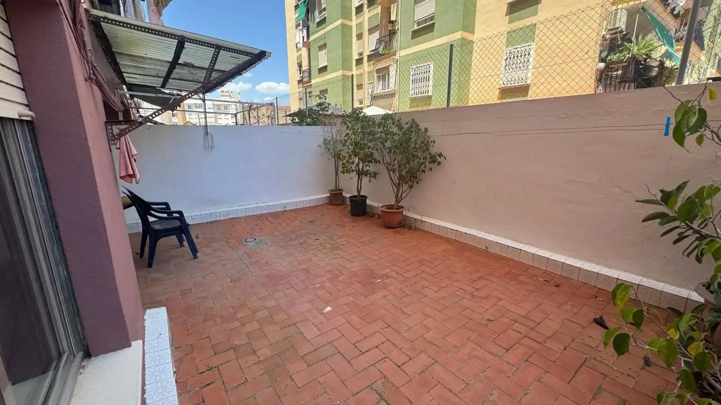 Terraza de Piso de alquiler en Valencia con Aire acondicionado, Terraza y Amueblado