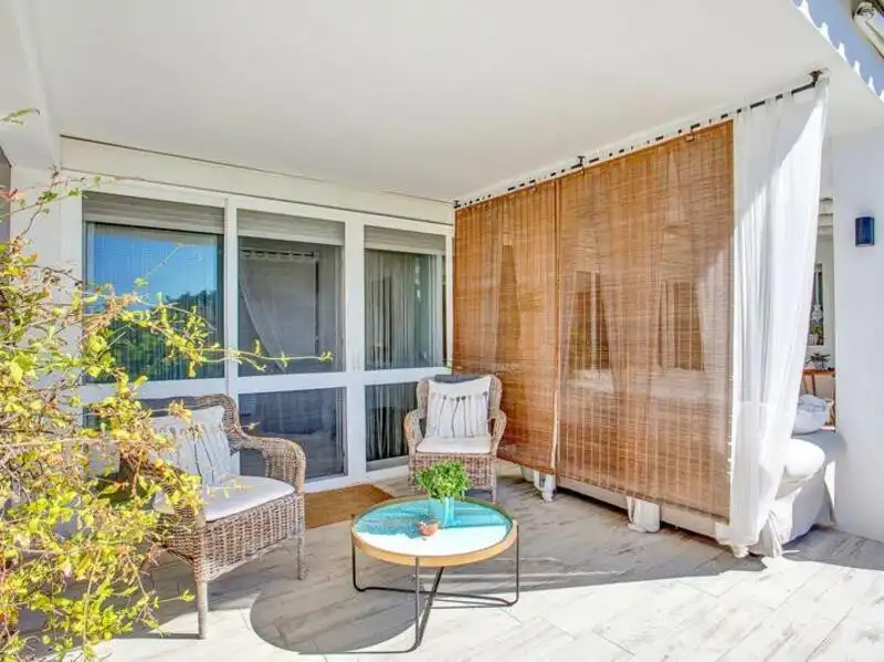 Terrassa de Casa o xalet de lloguer en Marbella amb Aire condicionat, Jardí privat i Terrassa
