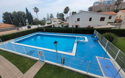 Swimming pool of Apartment to rent in Benicasim / Benicàssim  with Private garden, Terrace and Furnished