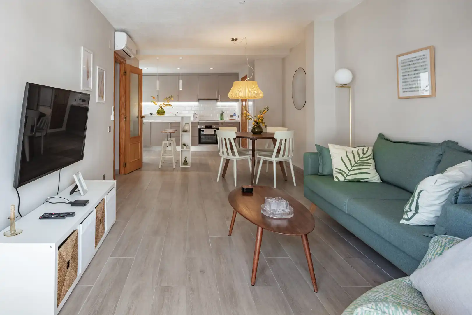 Sala de estar de Apartamento en venta en Jávea / Xàbia con Aire acondicionado y Balcón