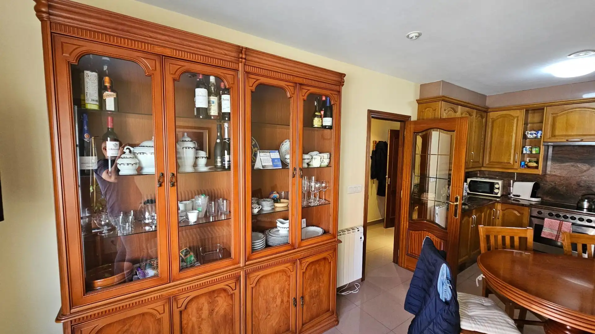 Dining room of Flat for sale in Fisterra  with Heating, Storage room and Balcony