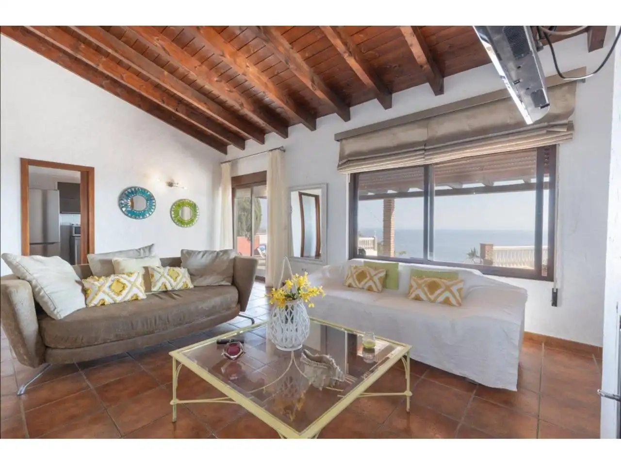 Sala de estar de Casa o chalet en venta en Almuñécar con Jardín privado, Terraza y Piscina