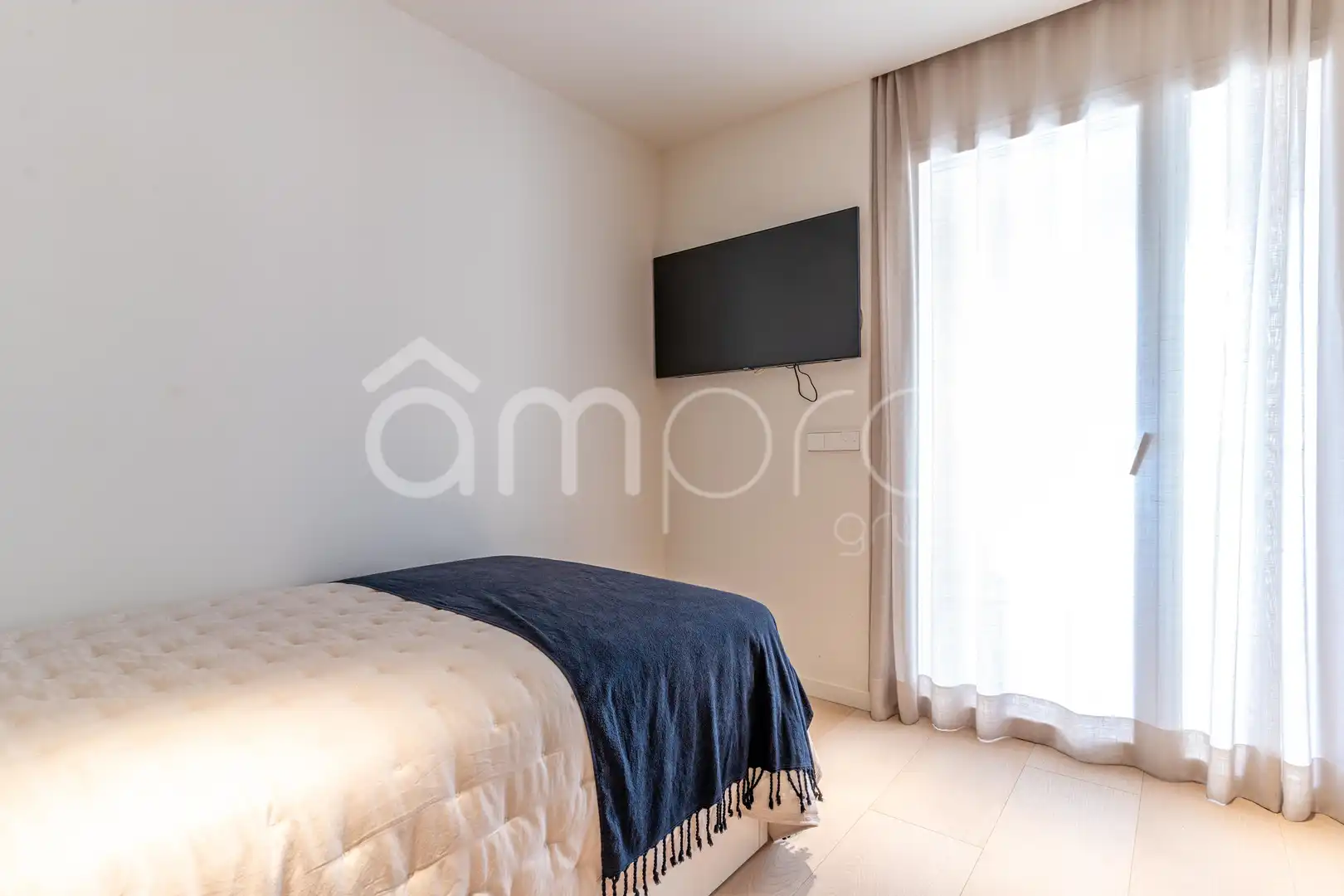 Schlafzimmer von Wohnung zum Verkauf in Salou mit Klimaanlage, Heizung und Terrasse