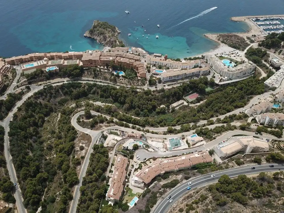 Vista exterior de Àtic en venda en Altea amb Aire condicionat, Calefacció i Terrassa
