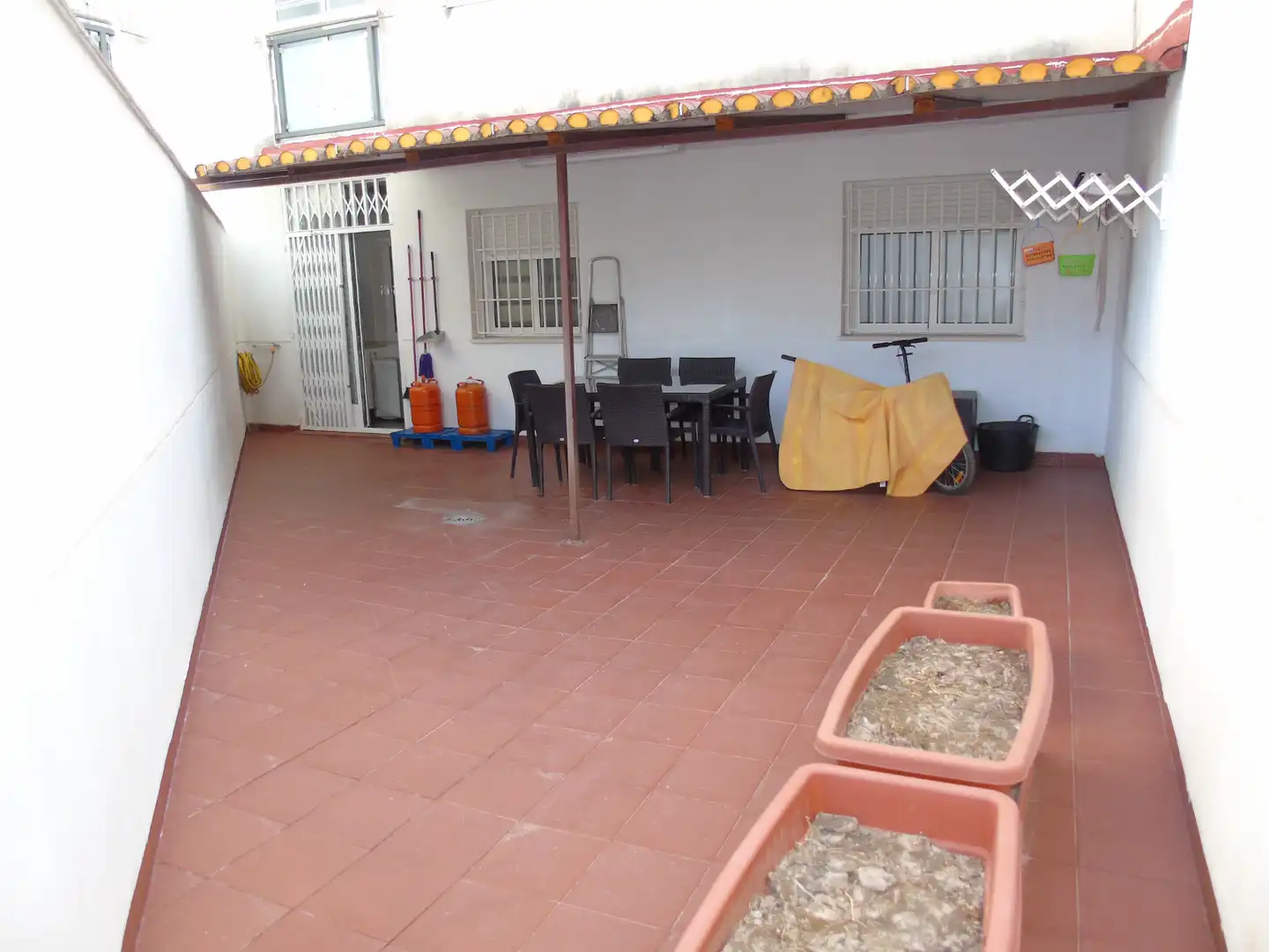Terrace of Flat for sale in Ceutí  with Air Conditioner, Heating and Storage room