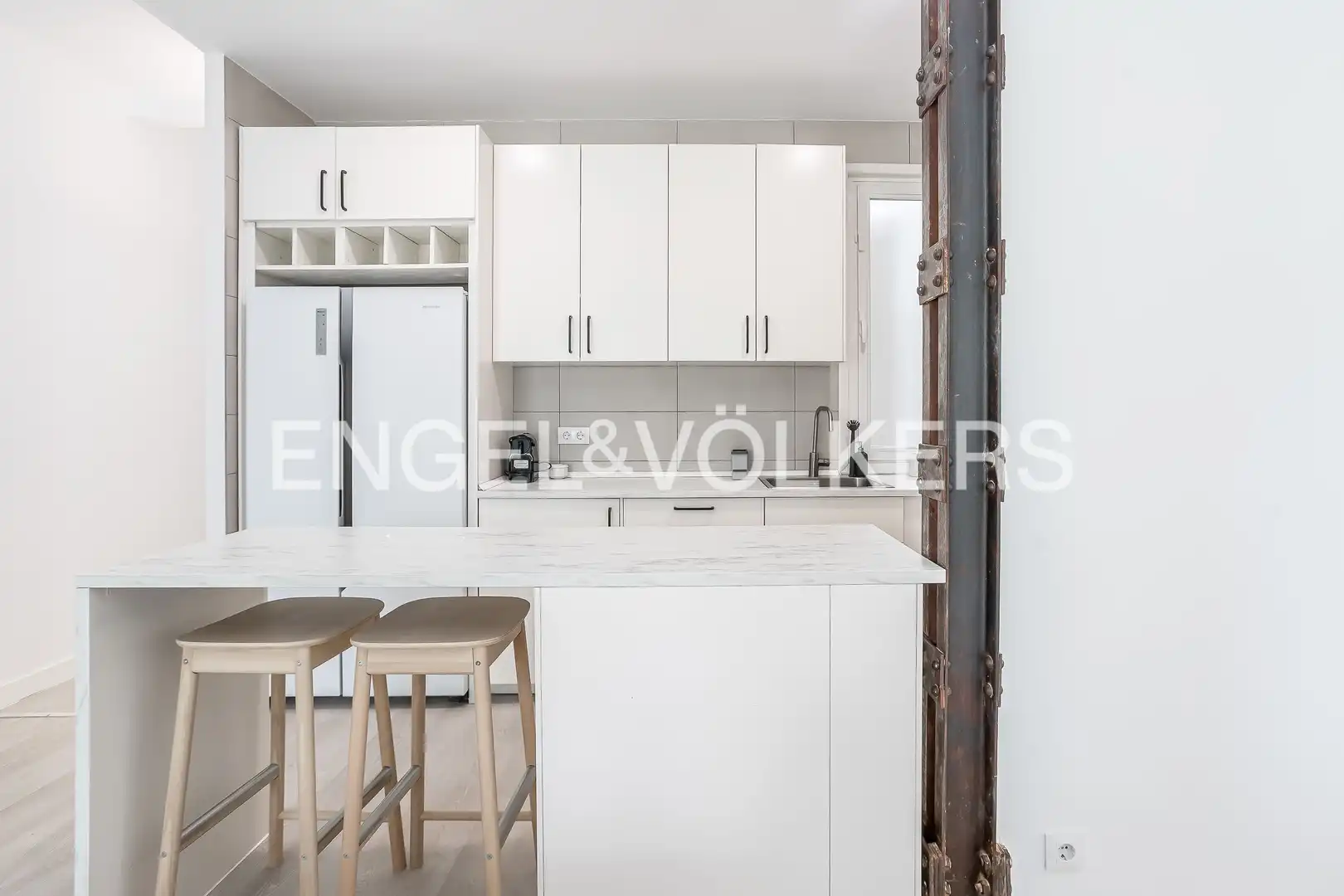Kitchen of Flat for sale in Madrid  with Heating