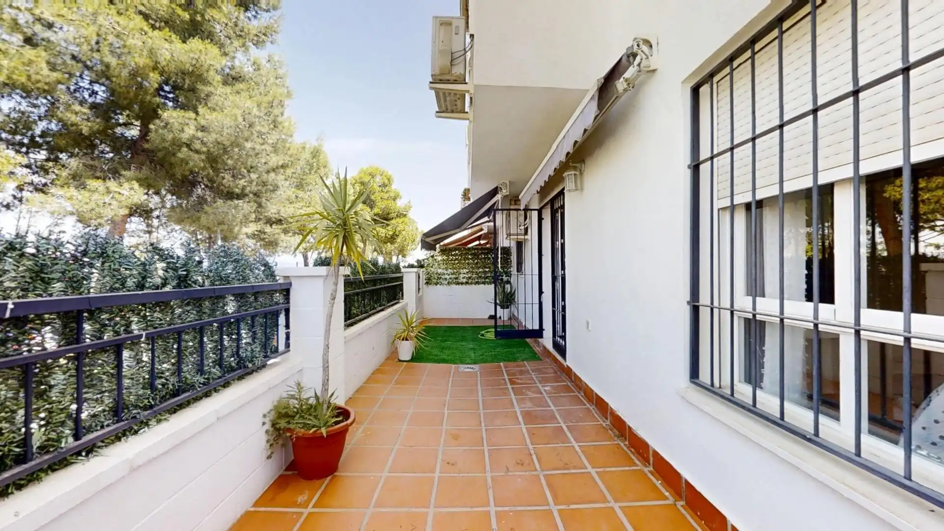Terrace of Flat for sale in Alhaurín de la Torre  with Air Conditioner, Terrace and Furnished