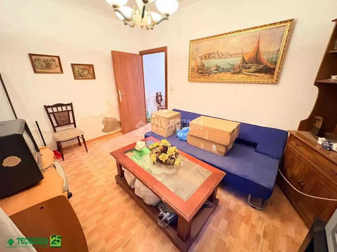 Sala de estar de Casa adosada en venta en Miguelturra con Aire acondicionado