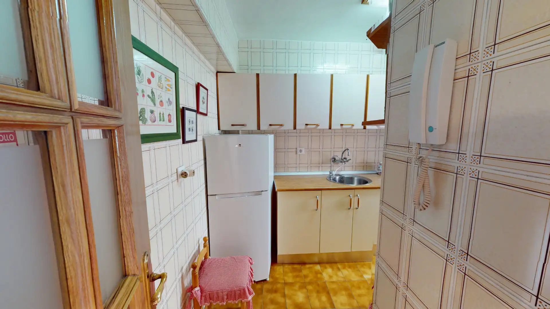 Cocina de Piso en venta en Almería con Aire acondicionado, Amueblado y Horno