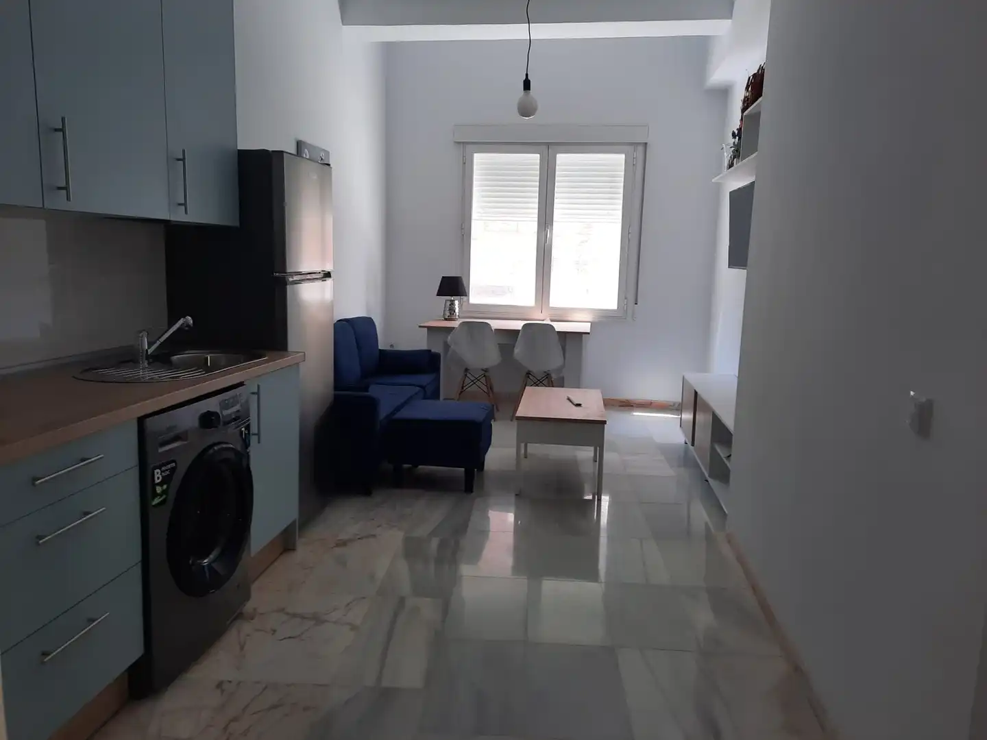 Cocina de Apartamento de alquiler en Badajoz con Aire acondicionado, Terraza y Trastero