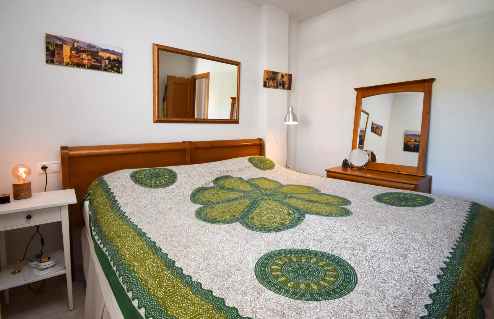 Dormitori de Apartament en venda en Benalmádena amb Aire condicionat, Terrassa i Moblat