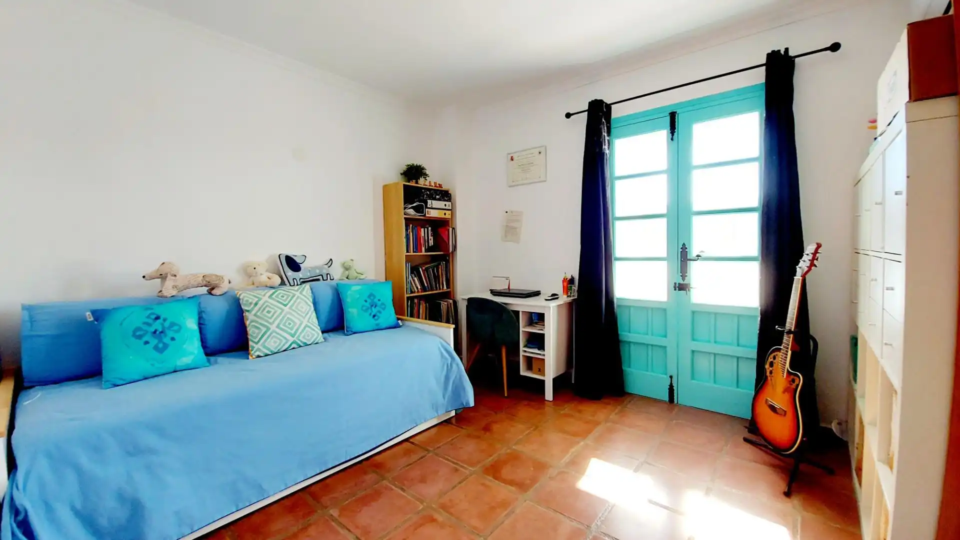 Dormitori de Casa adosada en venda en Mijas amb Aire condicionat, Terrassa i Traster